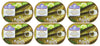 Rugen Fisch Herring & Mackerel Fillets Assorted Sauces (6 - Pack, Herring Smoked In Vegetable Oil & Own Juice)