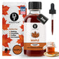 Dolce Flav Maple Extract - 2 Ounce Water-Soluble Multipurpose Flavoring Ideal for Baked Goods  Beverages  Coffee  Desserts & Ice Cream - Perfect Kitchen Gift for Holidays