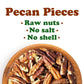 Food to Live Pecan Pieces, 2 Pounds - Chopped Raw Pecan Nuts, Unsalted, Unroasted, Shelled, Kosher, Vegan, Sirtfood, Bulk. Good