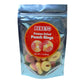 Bebeto Freeze Dried Crunchy Peach Rings - Sweet, Crunchy Fat Free & Peanut Free Freeze Dried Candy - No High Fructose Corn Syrup - Resealable Bag Halal Freeze Dried Gummy Candy - 3Oz Pack - By Kervan