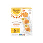 Simple Mills Almond Flour Crackers, Farmhouse Cheddar, Gluten Free, 6.5 oz (Pack of 1, 8 Bags per Box)