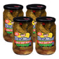 Best Maid Products Glass Jars - Dill & Garlic Baby Pickles, 4 Pack