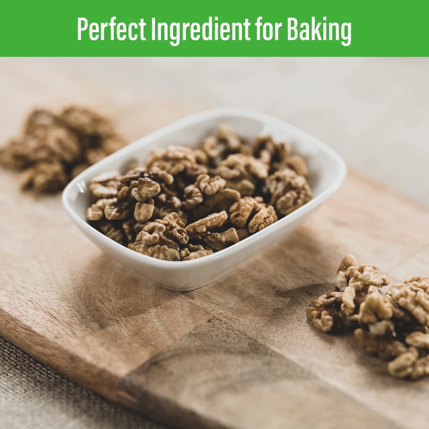 Walnuts Halves & Pieces, Raw 5 lbs. - Sincerely Nuts