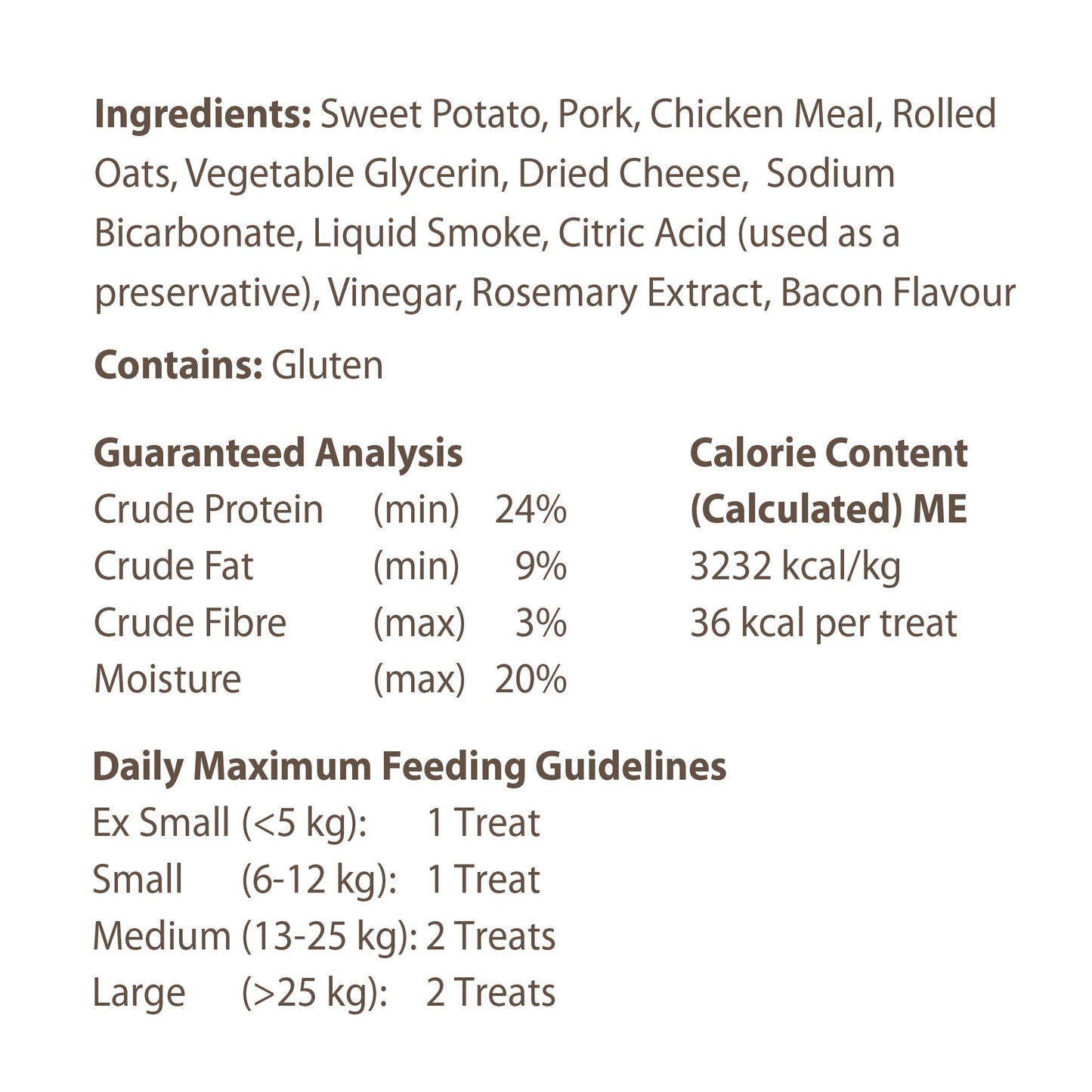 Caledon Farms Protein Cookies, Bacon & Cheese, 9.5oz/270g, Brown, Model PC-BC224