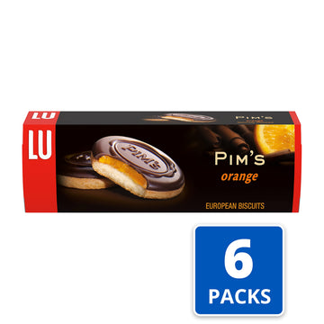 LU Pim's European Biscuit Cookies 5.29 Ounce (Pack of 6)