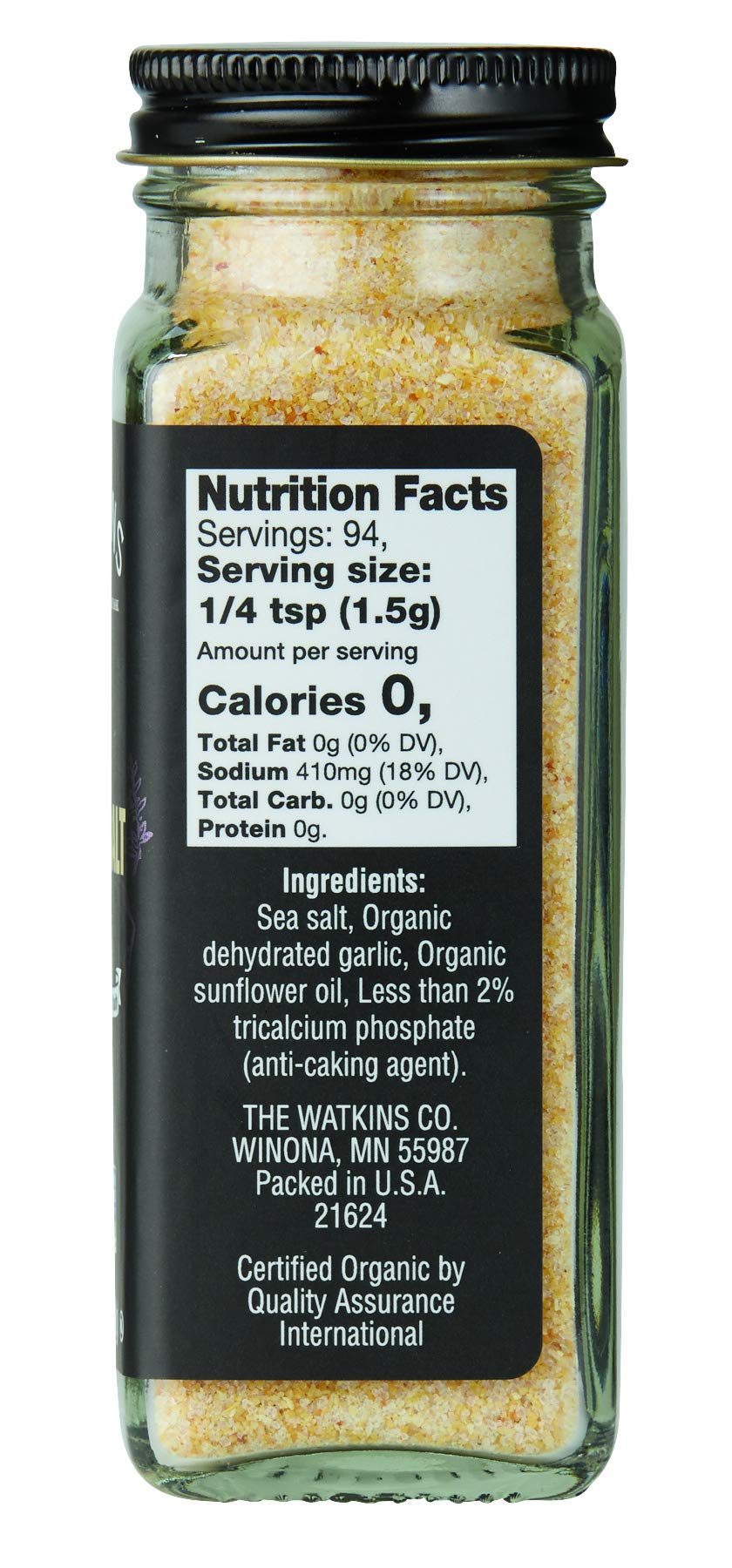 OG2 WTKINS GARLIC SALT  ( 3 X 4.9 OZ   )