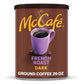 McCafe French Roast  Dark Roast Ground Coffee  29 oz Canister