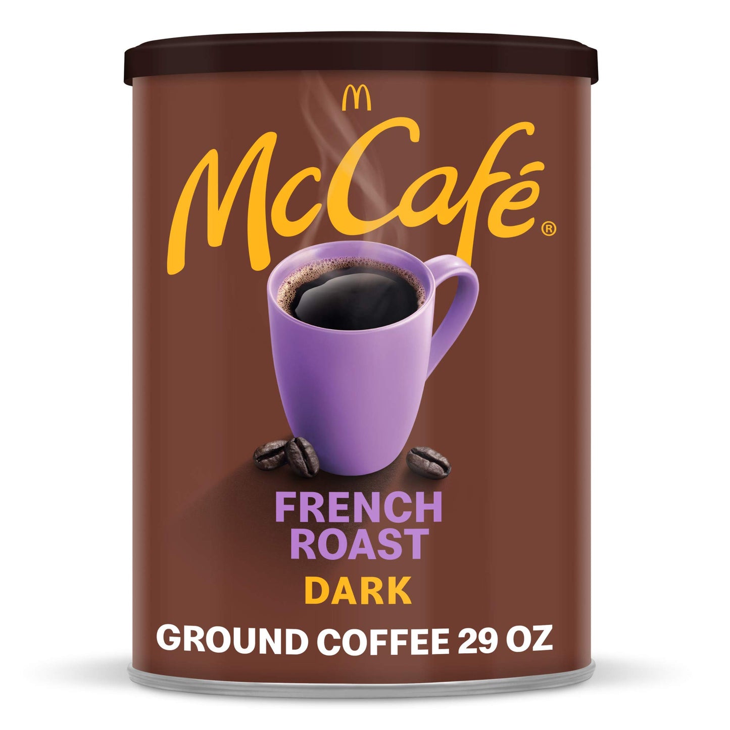 McCafe French Roast  Dark Roast Ground Coffee  29 oz Canister