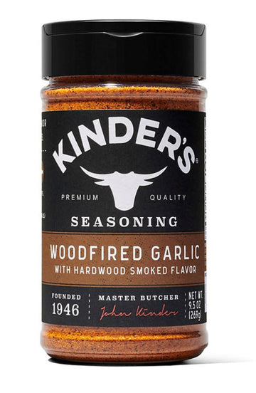 KINDERS Woodfired Garlic Rub, 9.5 oz, Brown, Model 980281626