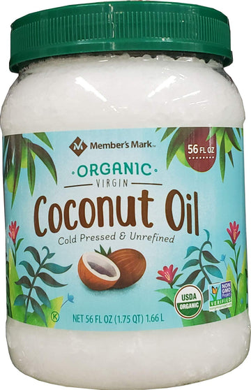 Member'S Mark Member'S Mark Organic Coconut Oil 56 Fl Oz, 56 Fl. Oz.