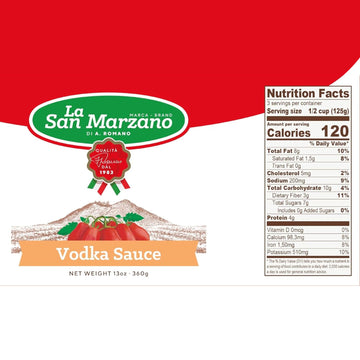 La San Marzano spirit-inspired flavor Sauce, All Natural, Non-GMO, Gluten Free, 13 oz, Pack of 6