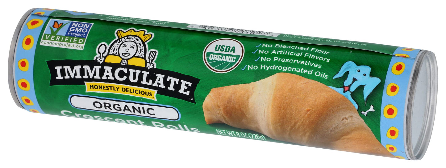 IMMACULATE BAKING COMPANY Organic Crescent Roll, 8 OZ