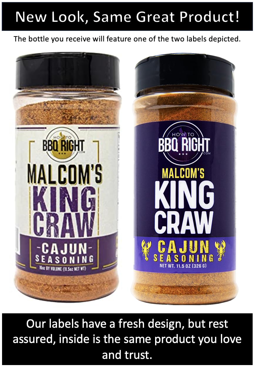 reduceer Hogs Cajun Seasoning for Seafood, Gumbo, Stews, 11.5oz Net Weight