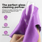 Homexcel Microfiber Glass Cleaning Cloths 6 Pk, Lint Free Streak Free, Reusable Microfiber Cleaning Cloth For Cleaning Windows,