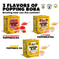 Twrl Lychee Popping Boba for Bubble Tea - Cafe Style Bursting Juice-Filled Pearl Toppings at Home  Instant  Plant-Based  Gluten-Free  Dye-Free  No High Fructose Corn Syrup - 6 Single Servings