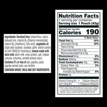 Bulk Cheez-It Original Cheddar Cheese er Snack Packs by Bussin Boxes (1.5 Ounce Pack of 80)