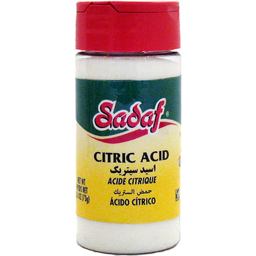 Sadaf Citric Acid Food Grade - Granulated Cooking Ingredient - 2.6 oz - Kosher - White - Model 6663897546958
