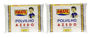 Amafil Sour Manioc Starch 35.2 Oz Polvilho Azedo 1kg Pack , 70.4 Ounce, (Pack of 2)