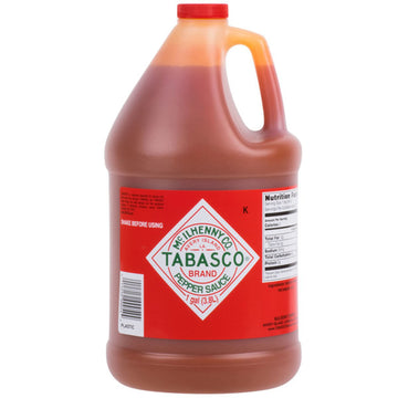 Tabasco Pepper Sauce, 128 Ounce Plastic