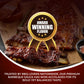 Lems Meat Varnish BBQ Sauce for Meat, Pork, Chicken - 15 oz Bottle - Ideal for Grilling, smoky aroma, Marinating, Basting