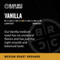 Black   Coffee Company Ground Coffee, Medium Roast, 12oz Bag, Arabica Blend, Colombian & Brazilian Beans, Model 30-044-12G