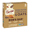 Bobs Red Mill PB Chocolate & Oats Bar - Non GMO, Gluten Free, Kosher, 5 Count (Pack of 1)