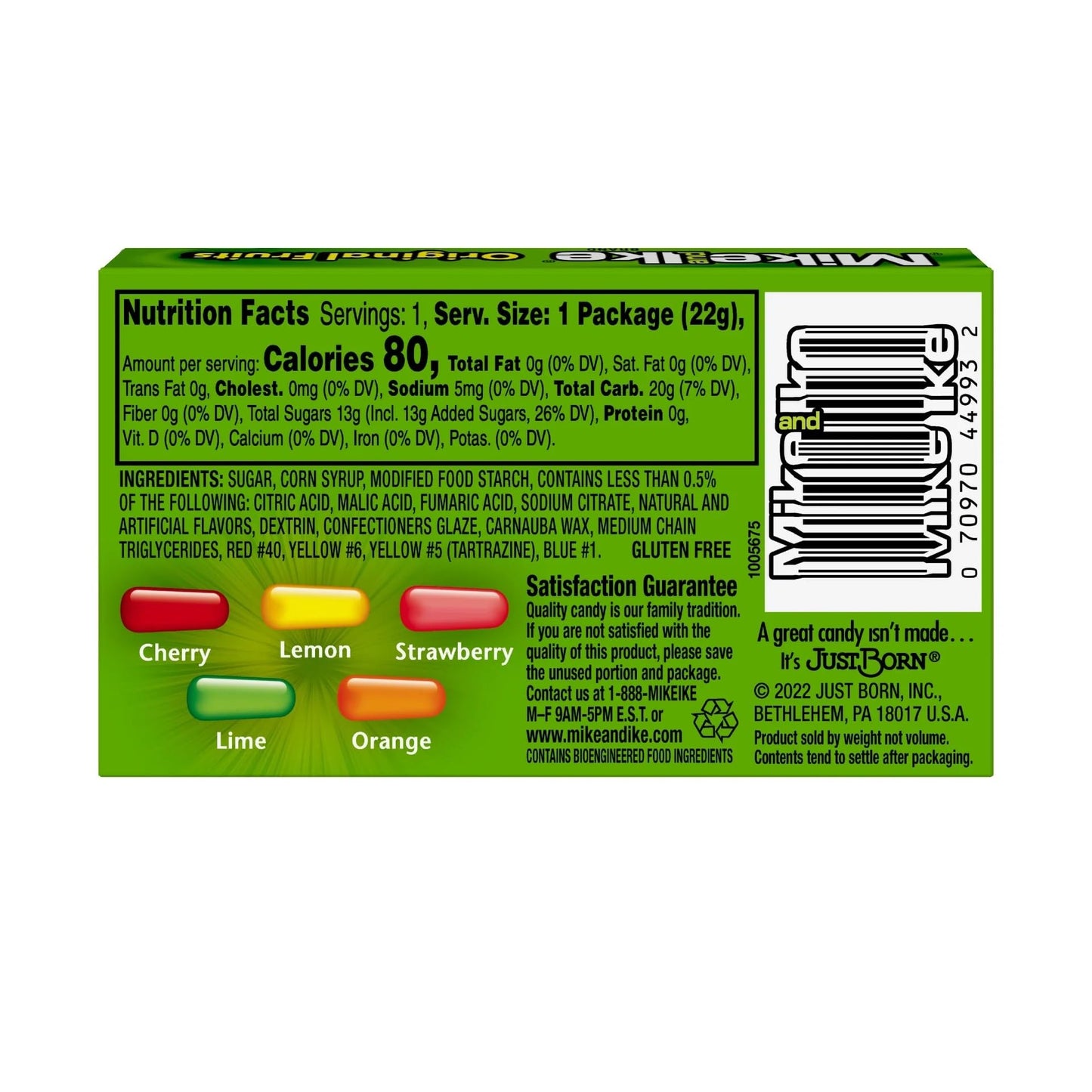 Mike And Ikes Large Pack - 24 / Box