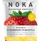 NOKA Organic Strawberry Pineapple Superfood Smoothie 4.22 OZ