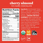 Theo Chocolate Cherry Almond Organic Dark Chocolate Bar, 70% Cacao, 12 Pack | Vegan, Fair Trade