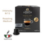 Caffè Garibaldi Espresso Pods, 100% Arabica Blend, Cocoa Aroma, Compatible with Nespresso Original Line, Pack of 50
