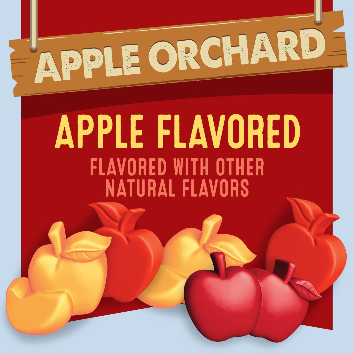 Motts Fruit Flavored Snacks, Apple Orchard, Gluten Free Snack, Family Pack, 40 Ct, 32 oz