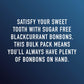 Swiss Imports Sugar Free Bonbons Hard Candy Drops, Blackcurrant, 100 Individually Wrapped Pieces, 250G/8.8Oz