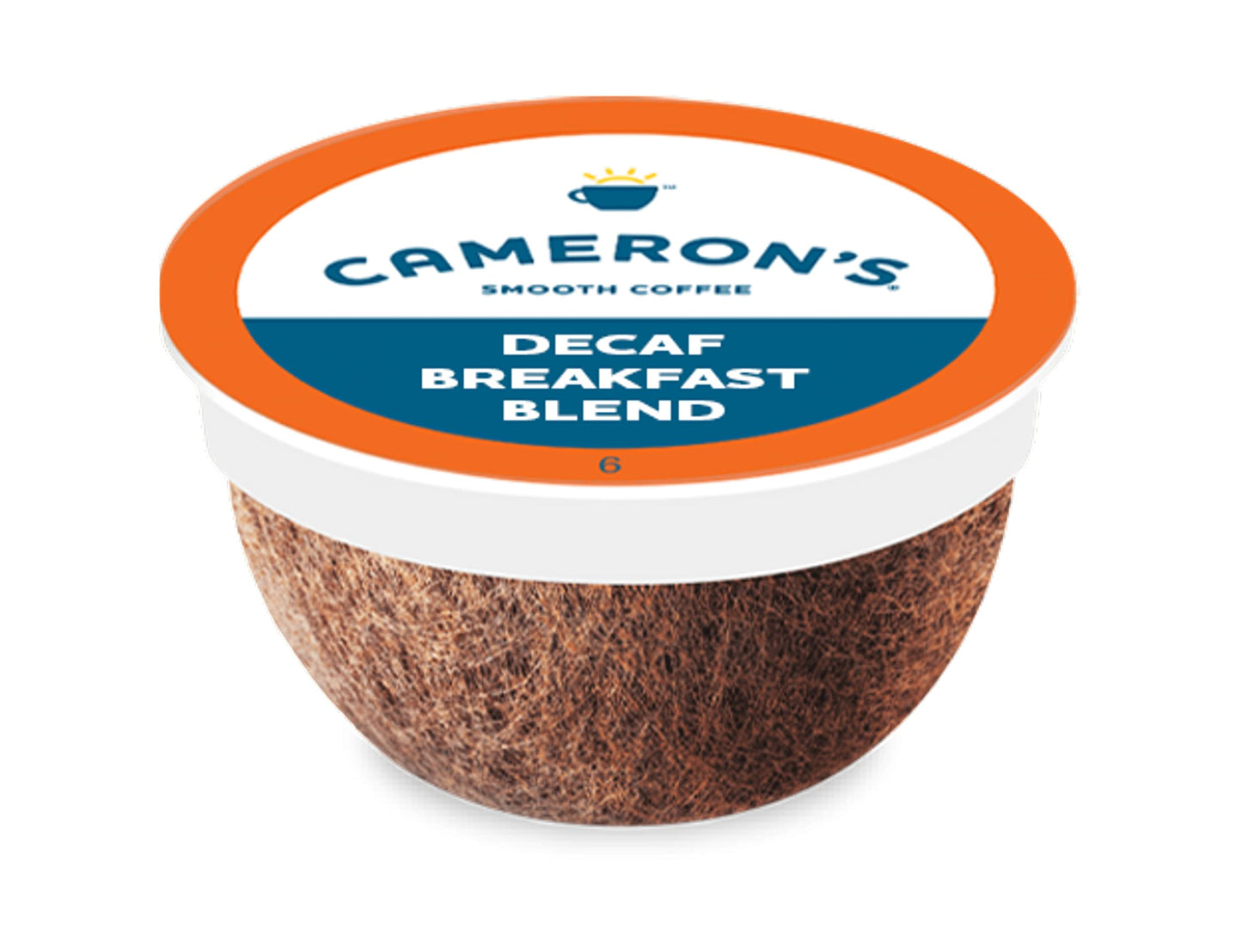 Camerons Coffee Decaf Breakfast Blend Single Serve Pods, 12 Count, Model B00J5EZ3I6