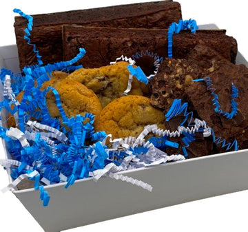 Ruths Brownies Gift Basket - 2 Baskets of Gourmet Baked Treats | Delicious Gift with The Finest Ingredients | Guaranteed to Arr