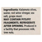 Divina Organic Pitted Kalamata, 6 Ounce - 6 Per Case.6