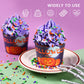 Halloween Sprinkles for Cake Decorating, 3.52oz Edible Halloween Jimmies Sprinkles for Cupcake Toppers Baking Cookie Ice Cream D