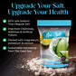Aromasong Low Sodium Sea Salt - 60% Less Sodium - 80 Ounce Bulk Bag - Fine Grain Dead Sea Potassium Chloride