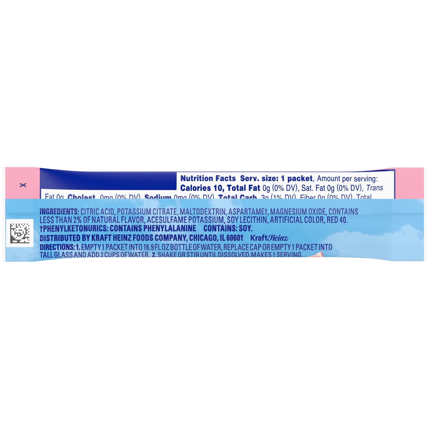 Crystal Light Sugar-Free Pink Lemonade On-The-Go Powdered Drink Mix 10 Count