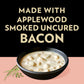 Campbells Slow Kettle Baked Potato Soup with Bacon, 15.5 oz Bowl, Microwavable, 1 Count