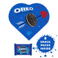 OREO Chocolate Sandwich Cookies, Valentines Day Cookies, 6.24 oz Heart Shaped Box