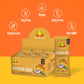 Amrita Mango Coconut Vegan Protein Bars, 15g Plant-Based Protein, Gluten-Free, 12 Count (Pack of 3)