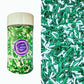 Sentovac Edible Green and White Mixing Jimmies Sprinkles for Cake Decorating Baking | Cupcake Toppers Cake Decorations| Celebrat