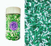 Sentovac Edible Green and White Mixing Jimmies Sprinkles for Cake Decorating Baking | Cupcake Toppers Cake Decorations| Celebrat