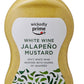 Wickedly Prime White Wine Jalapeno Mustard, 11.75 Ounce, Pack of 1