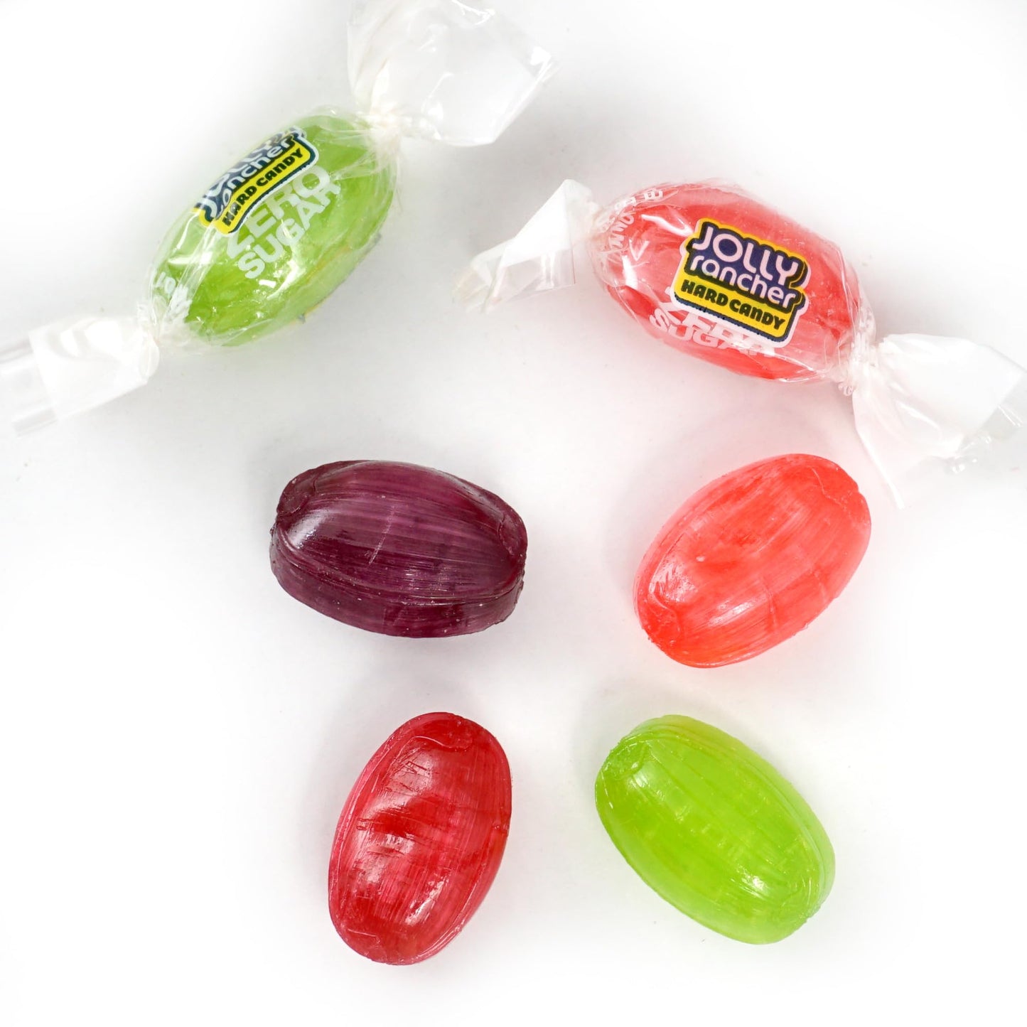 Zero Sugar Jolly Ranchers Hard Candy, 3.6 Ounce Bag (Pack Of 4), Sugar Free Candy, Individually Wrapped Hard Candy, The Hampton