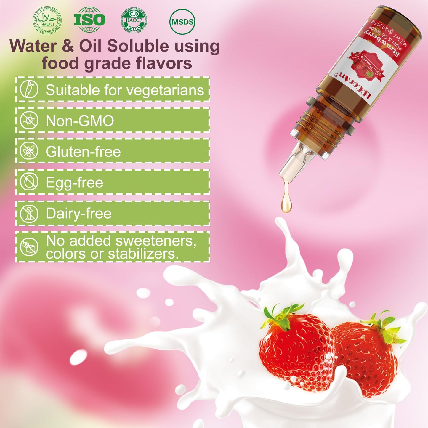 Food Flavoring Oil - 12 Liquid Lip Gloss Flavoring Oil, Concentrated Candy Flavoring, Flavor Oil For Baking, Cooking, Slime Maki