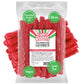Sweet Roots Watermelon Licorice Twists - 1 Bag (16 oz) - Jumbo Size Licorice Sticks | Made with Real Fruit Juice Concentrate | V