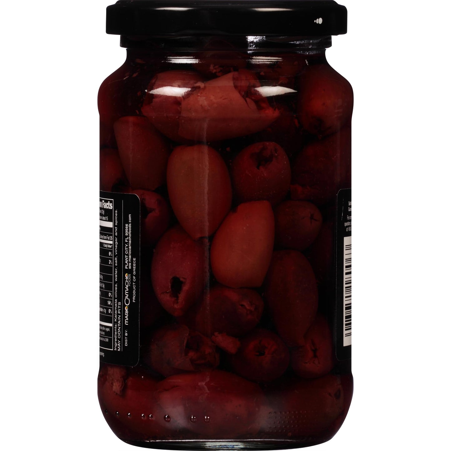 Mario Camacho Foods Pitted Kalamata Mediterranean Olives, 6.50 Ounce