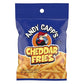 Andy Capp'S Cheddar Flavored Fries, 0.85 Oz, 72 Pack