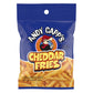 Andy Capp'S Cheddar Flavored Fries, 0.85 Oz, 72 Pack